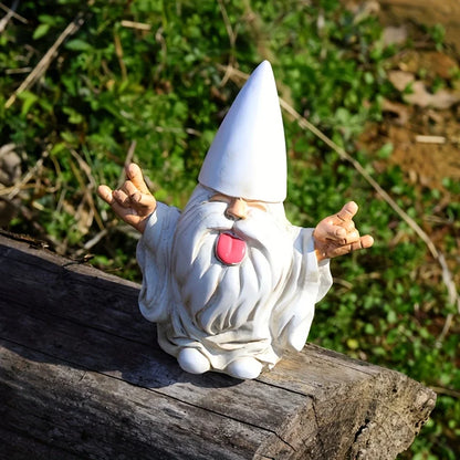 1pc Rocker Gnome Garden Statues Will Rock Your Fairy Garden